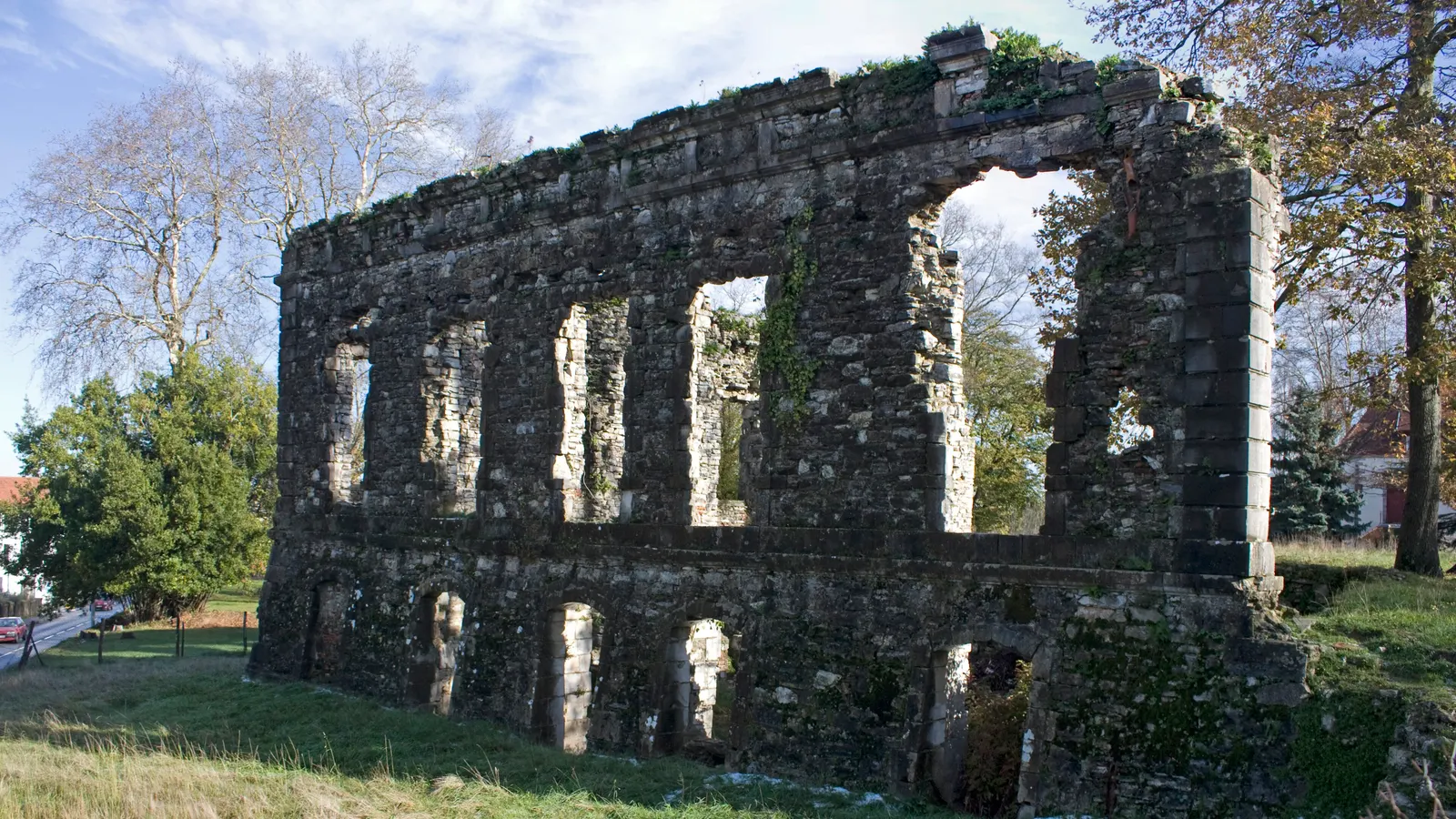 Le château de Marracq, à l'ouest de Bayonne